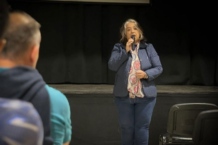 Directora departamental de Escuelas Lina Bosch.